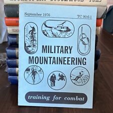 MILITARY MOUNTAINEERING BOOK TRAINING BOOK U.S ARMY COMBAT TRAINING HANDBOOK picture