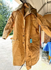 WWII British Winter Heavy Duty Canvas Wool Lined Coat KAPOK Size 3 1941  SAS