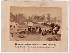 Rare albumen civil war photograph picture