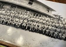 Vintage 1941 Panorama Photo 176th Infantry Battalion G. WW II  Ft Meade 32x10 picture