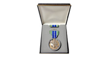 US Army Achievement Medal (AAM) Set: Lapel Pin, Ribbon, & Case. NEW picture