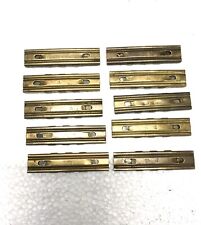 10 Original Military Brass Mauser Stripper Clips 7 MM ? - Various Makes And Date picture