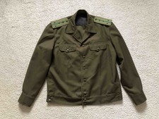 Vtg 1988 USSR KGB Border Troops Field Military Jacket Officer Uniform Sz 50/M