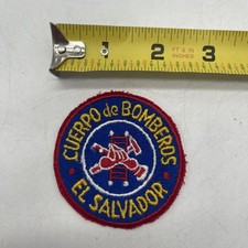 El Salvador Military Firefighters Patch Insignia CUERPO DE BOMBEROS Salvadoran