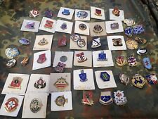 WWII And Post US Army DUI DI CREST PIN Lot #1 picture