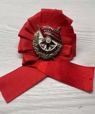 WW2 USSR Order of the Red Banner with Festive Parade Ribbon Rosette (RSFSR Type)