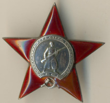 Soviet Order medal Banner  Red Star Stalingrad Major  NKVD GESTAPO  (3024) picture
