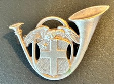 Vintage French Army Alpine Infantry 13 Battalion Chambery Badge Pin Army