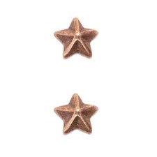 (2) 3/16" Bronze Service Stars Ribbon Medal Devices US Military