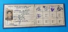 Ministry of heavy machinery construction Bucharest Romania membership card