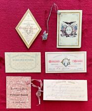 OAKLAND GUARD BALLS - 6 INVITATIONS 1877-79 - LIEUT S.A. RANLETT 36th MASS. VOLs picture