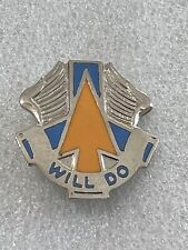Air Force Will Do Hat Clutch back Badge Aviation Insignia Pin picture