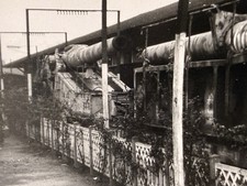 5 WWII Photo Lot V2 Rocket German Railway Gun 6th Engineer Brigade Normandy