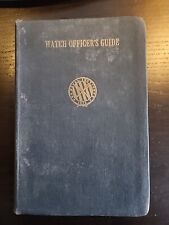 US Navy Watch Officer's Guide 1945 Annapolis By Captain Russell picture