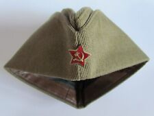 USSR-Pilotka Model 1941 of the Red Army - enameled brass star 58/59 size picture
