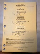 US Army Field Book,  Mike 16, Mike 4 Carbine, TM 9-1005-319-10  softcover picture