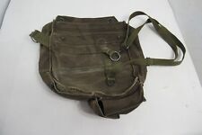 Vietnam WWII Era US Military Issue M17 Gas Mask Carrie Bag Green 60s Original picture