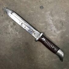 WWII trench art german k98 bayonet converted to dagger boot knife picture