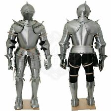 Medieval full Body Armour German Suit of Warrior Steel Battle Armor Suit picture
