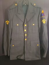 US Army Dress Green Jacket, Vietnam Era, Size 37 L Long picture
