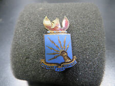 vintage military lapel pin sterling w enamel “ prepare for combat “ B420 picture