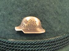 Der Stahlhelm with Iron Cross Military/German Hat Pin picture