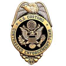I-013 Legacy U.S. Customs CET Contraband Enforcement Team Pin with dual pin post picture