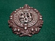WW2 Scottish Military Badge Metal Detector Find (Johor Bahru) near Singapore. picture