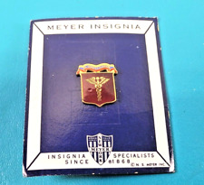 Vintage Venezuela National Guard Medic Insignia Pin Medal NS Meyer DUI Badge picture
