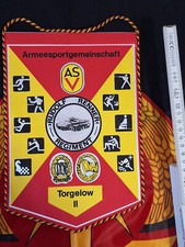 NVA German Democratic Republic pennant army sports community Torgelow II Rudo...