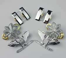 US Army officer rank insignia Captain Lieutenant Colonel Colonel Rank Badge Pin
