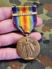 WWI US Victory Medal Siberia Bar picture