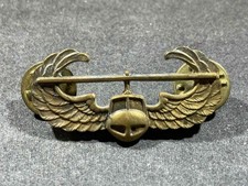 Vietnam War Military US Army Air Assault Badge - Early Brass Example G23