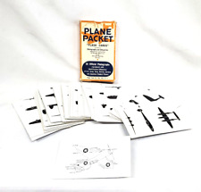 Plane Packet Spotter Flash Cards 56 Cards Excellent picture