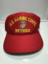 Vintage U.S. Marine Corps Retired Hat picture