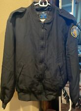 Men’s Size 38 Neptune Garment Navy JROTC Bomber Jacket With Liner  picture