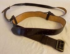 Sam Browne Military - Army - Police Belt Brown Color with shoulder strap  SBB48 picture