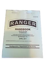 U.S ARMY RANGER HANDBOOK TRAINING BOOK MILITARY RANGER GUIDE BOOK picture