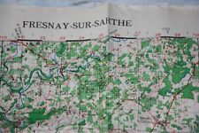 vintage Normandy ORIGINAL US map 1944 WWII  DDAY vintage military #fresnay picture