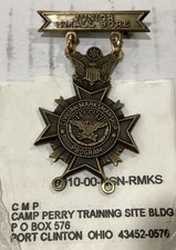 Badge, Junior Small Bore, Civilian Marksmanship Program, NOS, Vintage, Pin-Back