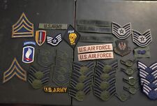 HUGE MILITARY PATCH LOT - VINTAGE & NEW picture