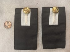 Pair Of Vintage British Royal Military Midshipman Shoulder Boards