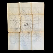 RARE World War I Battle of Cantigny 28th Infantry 1st Division Western Front Map picture