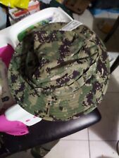 New US Navy NWU Type III AOR2 Digital Woodland Boonie Hat, Size Large picture