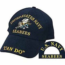 U.S Military Navy Seabees Can Do Embroidered Baseball Hat U.S Navy Licensed Cap picture
