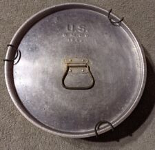 WW2 1944 U.S. SMCo Aluminum Cooking Pot Pan with Lid U.S. S. M. Co. picture