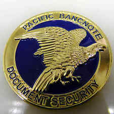 PACIFIC BANCNOTE DOCUMENT SECURITY CHALLENGE COIN picture