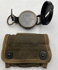 Superior Magneto US Army Corps of Engineers Compass Canvas Pouch Case WWII picture