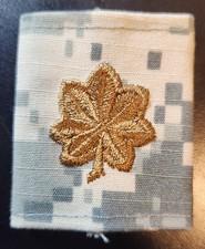 Major (MAJ) UCP Slip-On Rank Patch for Army ECWCS Parka