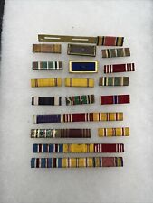 Lot Of WW2 / 1950s US Military Ribbon Bars (V39 picture